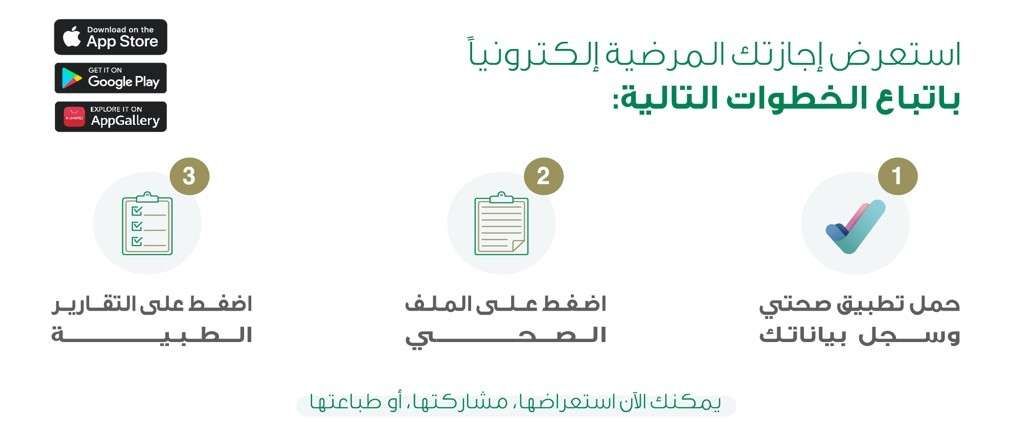 رابط منصة صحة الاستعلام عن الإجازة المرضية seha.sa