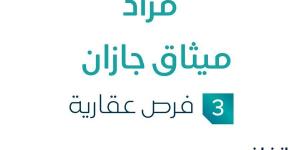 3 فرص عقارية .. مزاد عقاري جديد من وكالة شرق أبها للمزادات في جيزان - بوابة فكرة وي