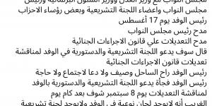 "الوفد" ينفي منشورات الأعضاء على "فيس بوك"حول عدم وجود "لجنة تشريعية" - بوابة فكرة وي