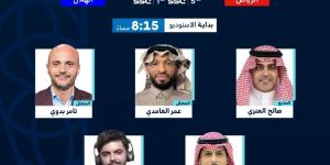 العنزي يعود لتقديم الاستديو التحليلي لدوري روشن - بوابة فكرة وي