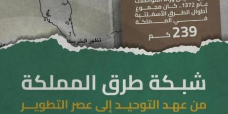 "هيئة الطرق" : المملكة الأولى على مستوى العالم في ترابط الطرق - بوابة فكرة وي