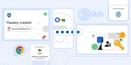 جوجل تسهل استخدام مفاتيح المرور عبر الأجهزة - بوابة فكرة وي
