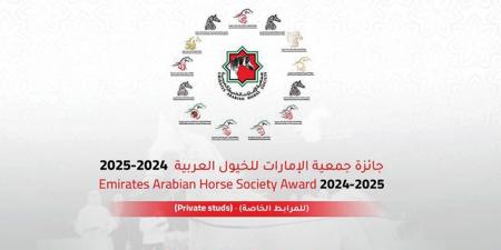 إطلاق جائزة جمعية الإمارات للخيول العربية «للمرابط الخاصة» للموسم 2024 - 2025 - بوابة فكرة وي