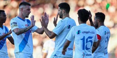 الهلال يتقدم بهدف نظيف على البكيرية في الشوط الأول - بوابة فكرة وي