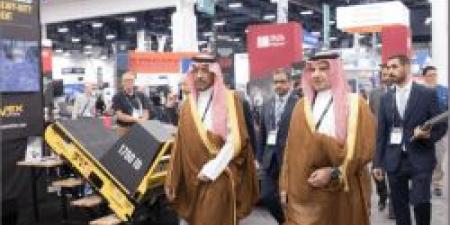 وزير الصناعة والثروة المعدنية يطّلع على أحدث تقنيات التعدين في معرض "MINExpo" بـلاس فيغاس - بوابة فكرة وي