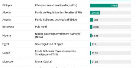 بلومبيرغ: صندوق ثروة ليبيا السيادي يتصدر قائمة 13 صندوقًا نظيرًا في إفريقيا - بوابة فكرة وي