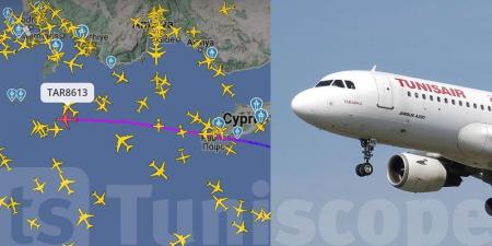 على متنها أكثر من 260 تونسيا : الرحلة الأولى إنطلقت من مطار بيروت و حاليا تعود الى أرض الوطن - بوابة فكرة وي
