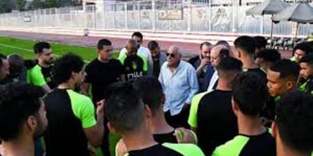 السوبر المحلي..لبيب وأعضاء الزمالك يؤازرون الفريق بتدريبات اليوم - بوابة فكرة وي