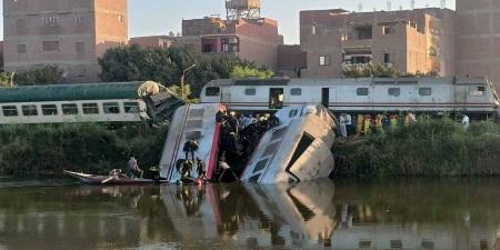 مصر.. ارتفاع عدد وفيات حادث قطار المنيا - بوابة فكرة وي