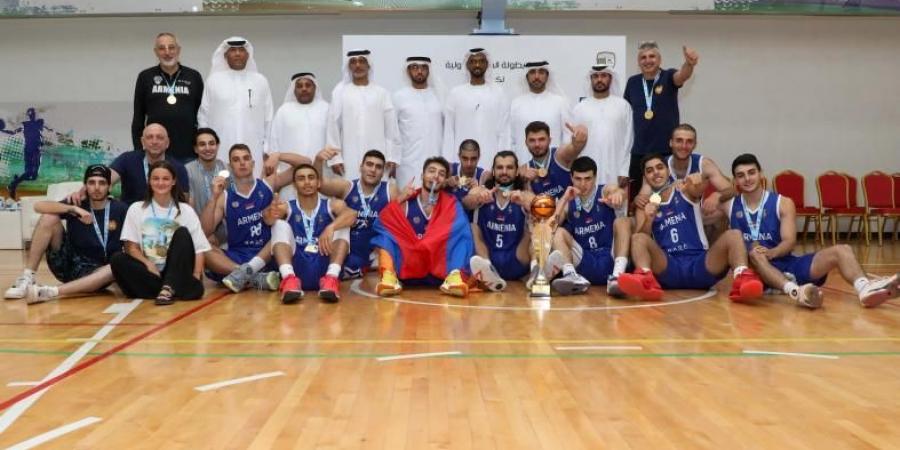 منتخب أرمينيا يحرز لقب دولية الظفرة لكرة السلة - بوابة فكرة وي