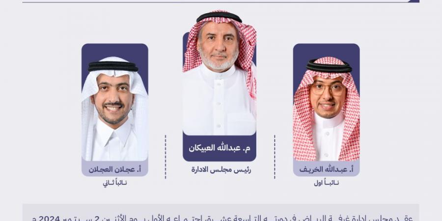 العبيكان رئيسًا لغرفة الرياض والخريف والعجلان نائبين - بوابة فكرة وي