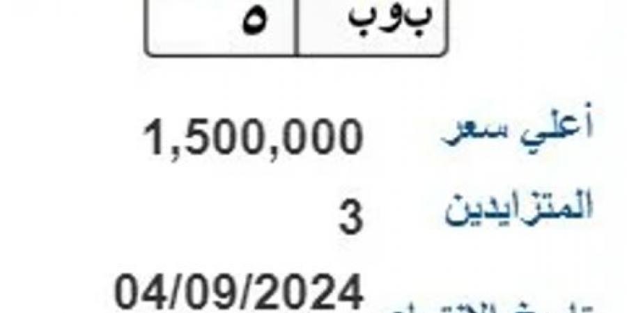 بوب بـ 1.5 مليون جنيه وبطل بـ 350 ألف فى منافسة اللوحات المعدنية - بوابة فكرة وي