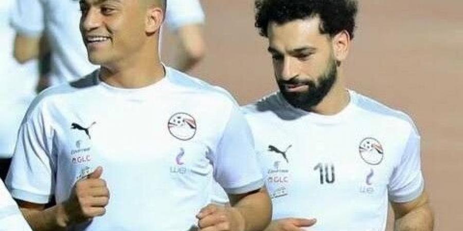 اخبار الرياضة مران منتخب مصر يشهد انتظام محمد صلاح ومصطفى محمد