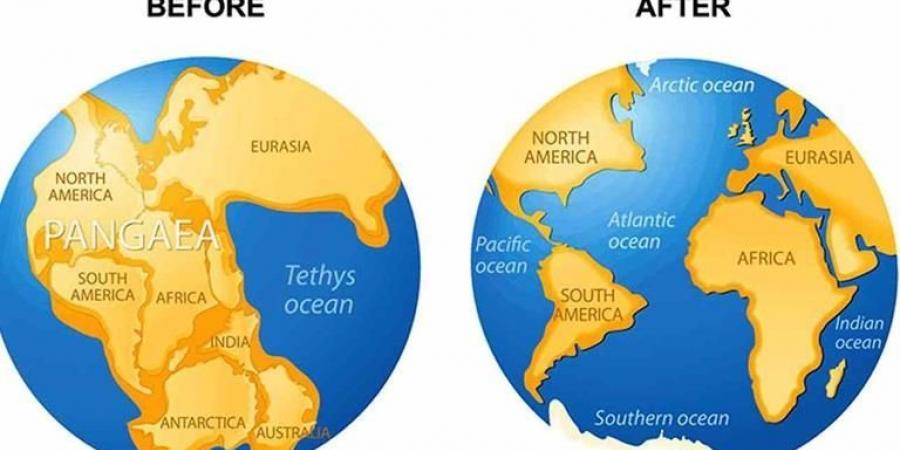 فيديو.. شاهد كيف تشكلت قارات ومحيطات الأرض منذ 1.8 مليار سنة - بوابة فكرة وي