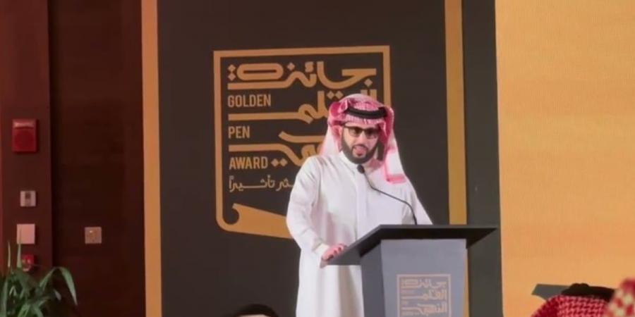 بالفيديو.. "آل الشيخ": جائزة القلم الذهبي مهمة.. ونسعى إلى بنك متكامل من الروايات والسيناريوهات - بوابة فكرة وي