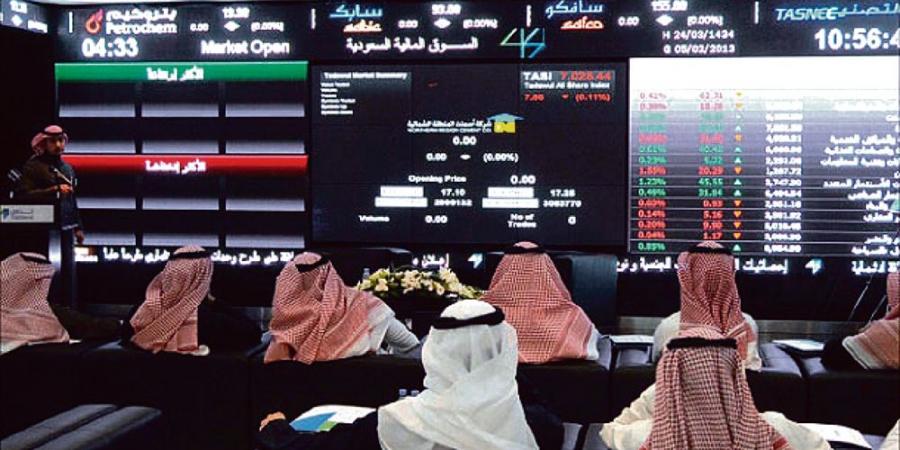 مؤشر سوق الأسهم السعودية يغلق منخفضا 0.9% اليوم الأحد - بوابة فكرة وي