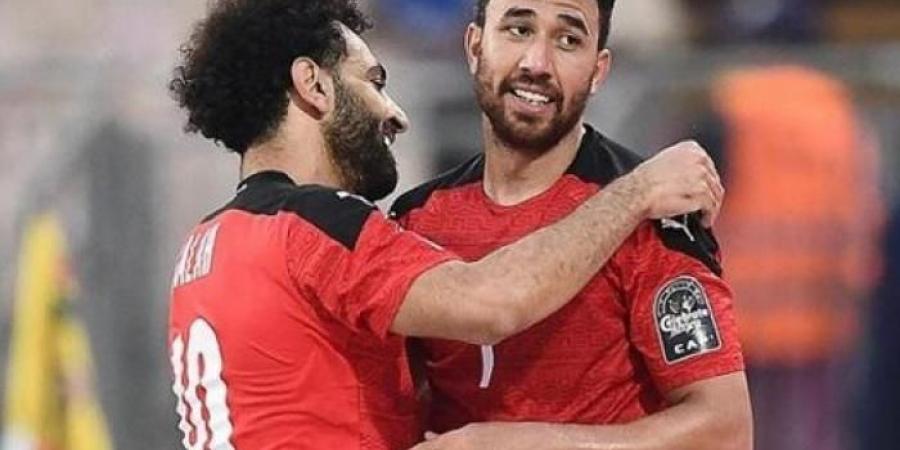 مصر وبوتسوانا بتصفيات أمم أفريقيا .. تريزيجيه يُكرر زيارة الشباك ويضاعف تقدم المنتخب - بوابة فكرة وي