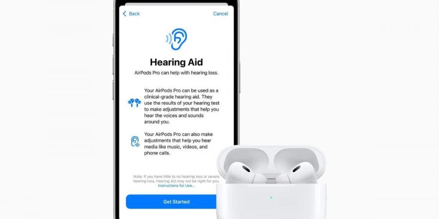 آبل تضيف مزايا سمعية متطوّرة إلى سماعة AirPods Pro 2 - بوابة فكرة وي