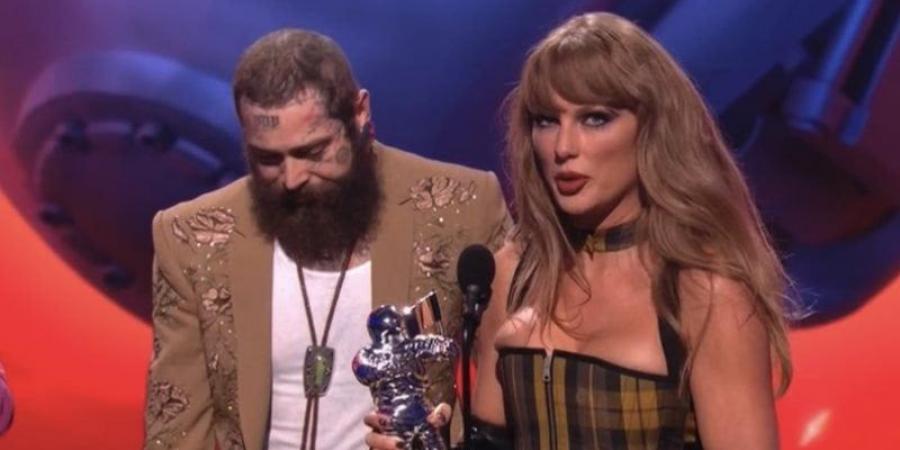 حفل VMAs، تايلور سويفت تفوز بأغنية الصيف مع بوست مالون وتتذكر أحداث ١١ سبتمبر - بوابة فكرة وي