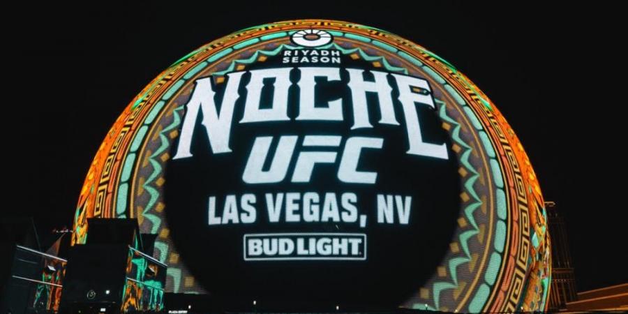 غداً.. "ذا سفير" لاس فيغاس يستضيف نزال "Riyadh Season Noche UFC " - بوابة فكرة وي