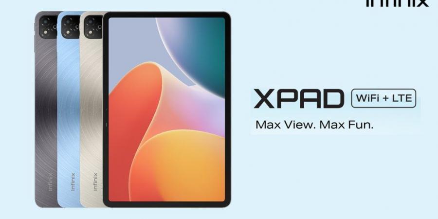 إطلاق جهاز Infinix XPad LTE بشاشة 11 بوصة وبطارية 7000 مللي أمبير في الهند - بوابة فكرة وي