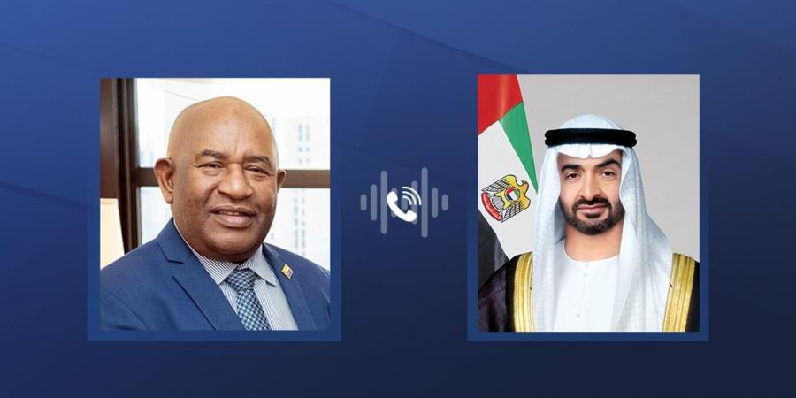 رئيس الدولة يجري اتصالاً هاتفياً مع رئيس الاتحاد القمري للاطمئنان على صحته - بوابة فكرة وي