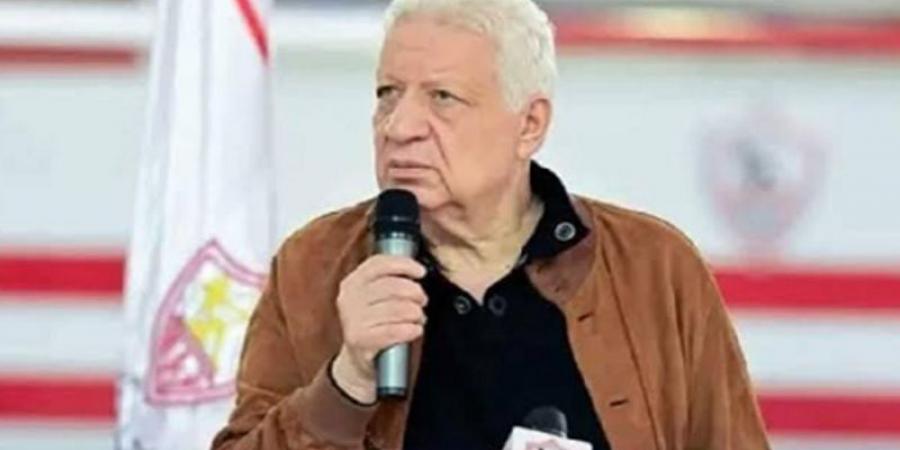 أول تعليق لمرتضى منصور بعد الإفراج عن نجم نادي الزمالك أحمد فتوح - بوابة فكرة وي