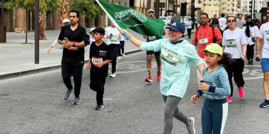 فعالية "الجري بروح الأخضر" احتفاءً باليوم الوطني الـ94 - بوابة فكرة وي