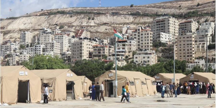 "الميداني الأردني" نابلس / 4 يباشر تقديم خدماته الطبية والعلاجية - صور - بوابة فكرة وي