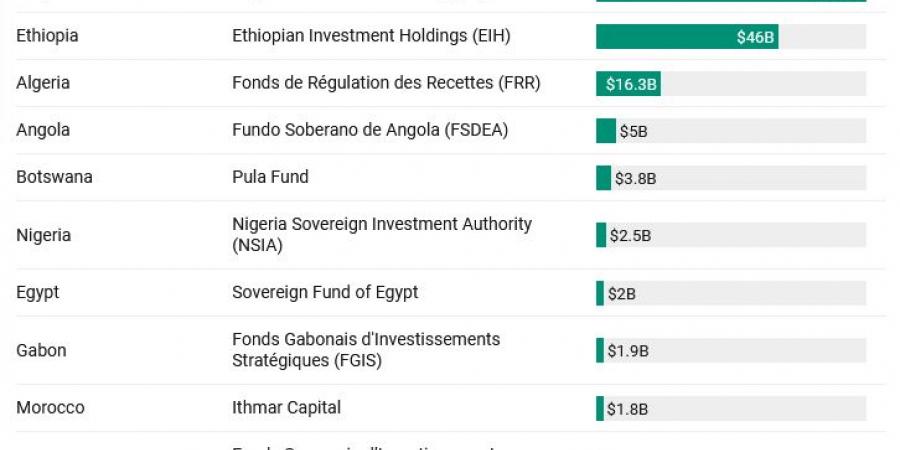 بلومبيرغ: صندوق ثروة ليبيا السيادي يتصدر قائمة 13 صندوقًا نظيرًا في إفريقيا - بوابة فكرة وي