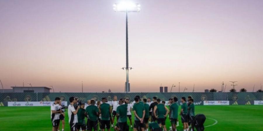 المنتخب السعودي يواصل استعداده لمواجهة اليابان ضمن تصفيات كأس العالم - بوابة فكرة وي