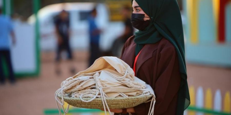 صور| المرأة تسجل حضورًا مميزًا في معرض موسم تمور المدينة المنورة - بوابة فكرة وي