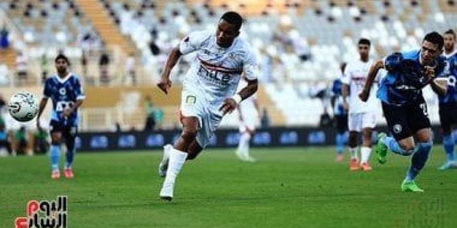 لاعبو الزمالك يحتفلون بعيد ميلاد "ميلا" بعد التأهل لنهائى السوبر - بوابة فكرة وي